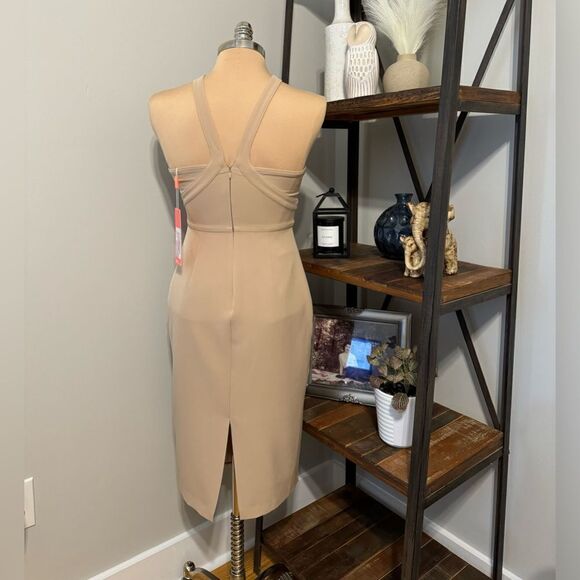 NWT GRACE WILLOW The Label Candence Beige Dress Women’s SZ 10 Australia - Picture 2 of 14